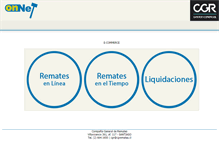 Tablet Screenshot of onnet.cl